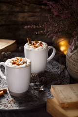 Pumpkin spice chai latté 