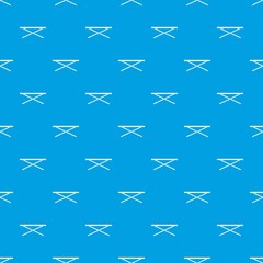 Market counter pattern seamless blue