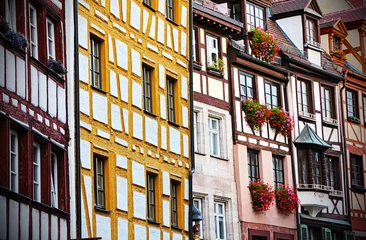fachwerkhäuser in nürnberg - german half timbered houses © Jonathan Stutz