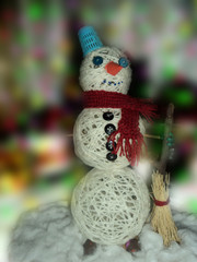 Hand made, snowman