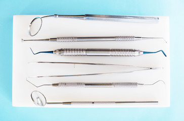 Dental tools used for dentist.