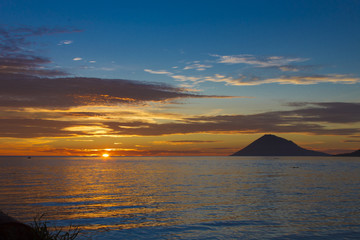 Sonnenuntergang Sulawesi