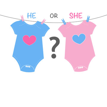 Baby Body. Baby Gender Reveal 