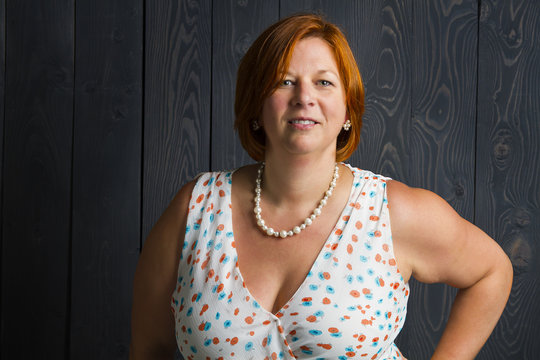 Woman in her forties