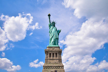 Fototapeta na wymiar The statue of liberty