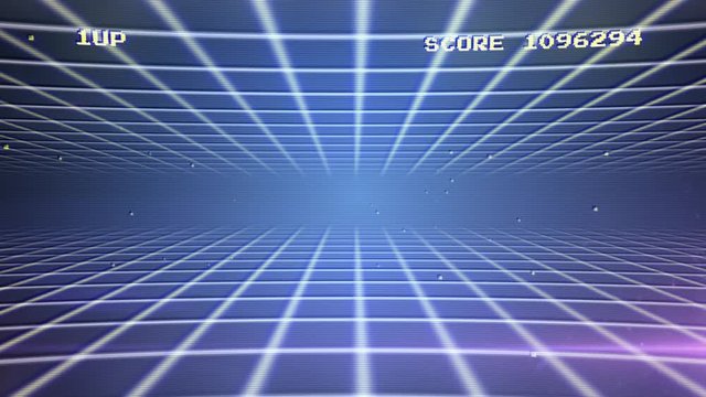 8 bit Animated Motion Background