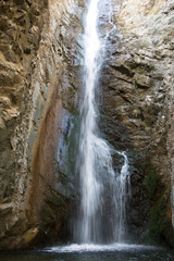 Fototapeta na wymiar Waterfall close up