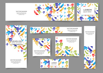 Web banner templates