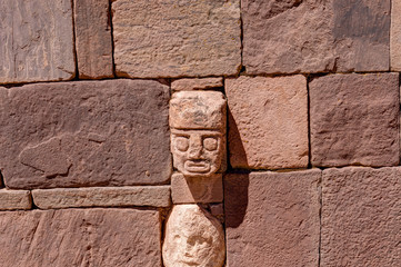 Ruins of Tiwanaku Bolivia La Paz