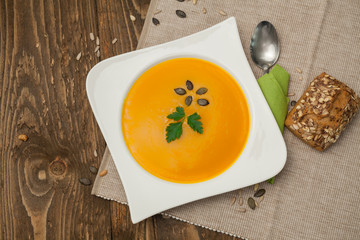 Kürbis Suppe