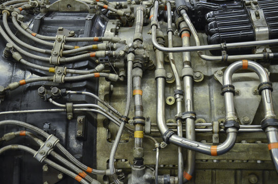 Aviation engineering. Engine. 01