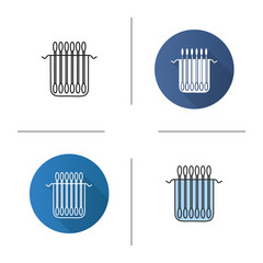Package of cotton buds icon
