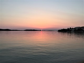 Obraz premium solnedgang