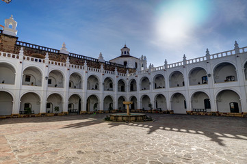 San Felipe Neri monastery in Sucre Bolivia