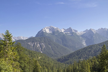 Fototapeta na wymiar Im Karwendelgebirge