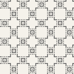 Abstract seamless pattern. Regularly repeating geometric ornament.