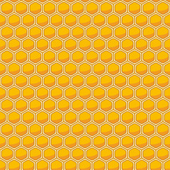 Honeycomb seamless pattern.