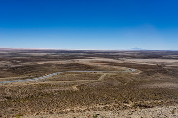 Fototapeta na wymiar Atacama Desert in Uyuni Bolivia