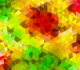 Low poly abstract geometrical vector background of triangles - 182249975