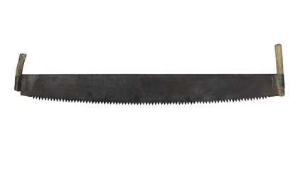 Large two-handed saw