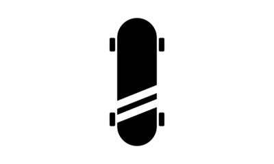 Skateboard Icon Illustration