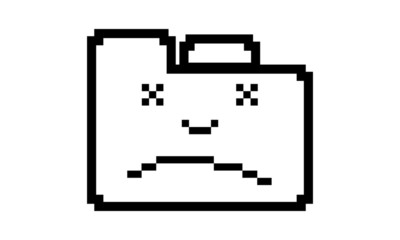 Website Crash Icon Illustration. Alert Page Symbol