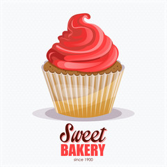 Sweet bakery! Cupcake!