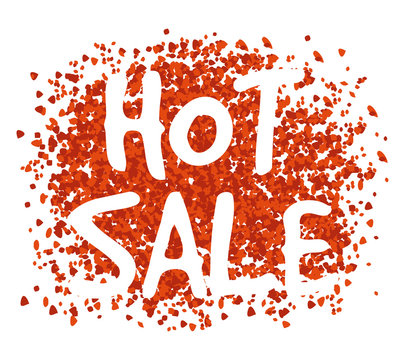 Red Hot Sale Background