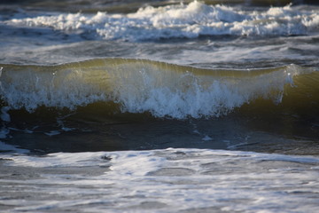 Nordseeküste nach einem Herbststurm