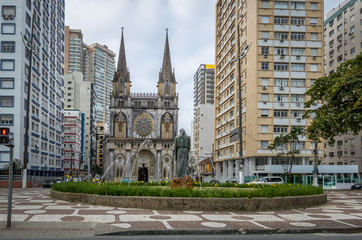 Santo Antonio Church - Santos, Sao Paulo, Brazil