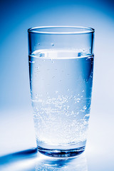 A glass of water.