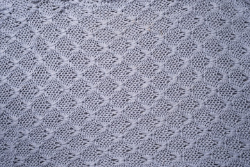 Gray knitting wool texture