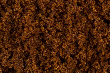 Brown sugar close up