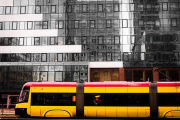 A Tram in the City