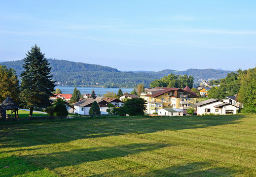 View of Maria Worth in Austria