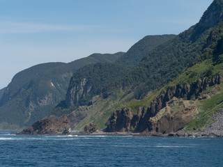 Naklejka premium 知床半島の大自然