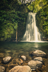 Azoren Wasserfall Salto do Prego