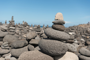 Stone cairn