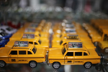 New York City Taxi Cab Die Cast Toy Cars