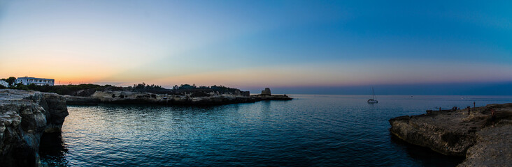 Naklejka premium Panorama San Foca