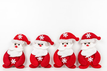 Santa claus on white background