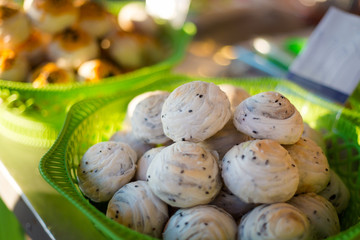 Fresh thai cake buns