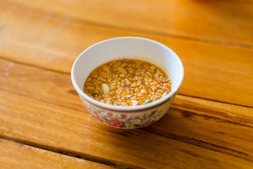 thai sweet spicy satay sauce