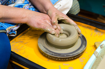 Process of making clay pots