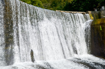 man-made waterfall