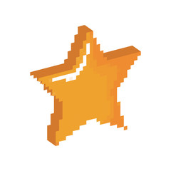 Fototapeta premium star shape icon