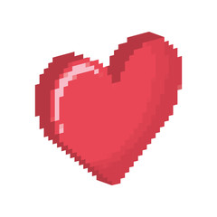 Obraz premium heart shape icon