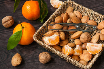 Nutts of basket