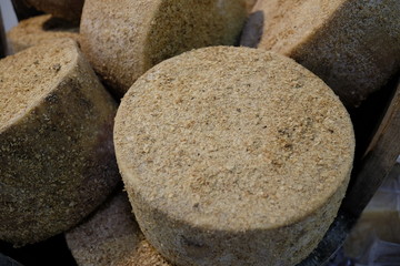 traditional pecorino cheese