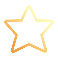 Obraz premium star shape icon